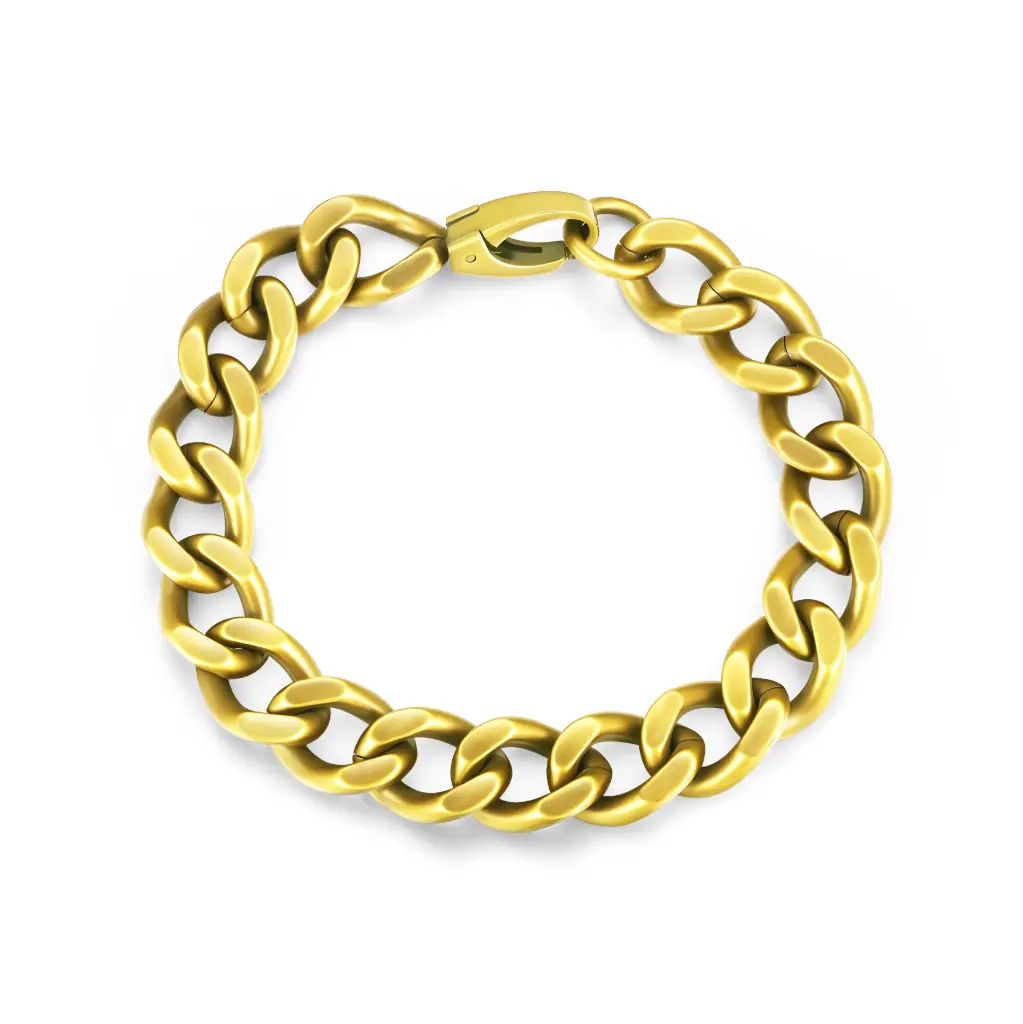 Chunky Cuban Link Bracelet (316L Stainless Steel)