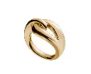 Sculptural Interlocking Knot Ring (316L Stainless Steel)