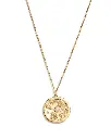Ocean Treasures Medallion Pearl Necklace (316L Stainless Steel)